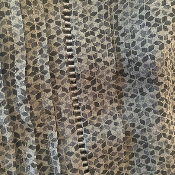 REBECCA Taylor sheer blouse size 4 - Picture 4 of 5